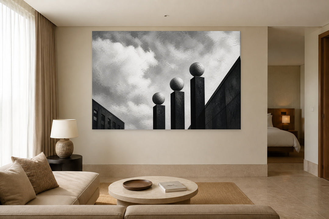 Three points of silence – interior view 3