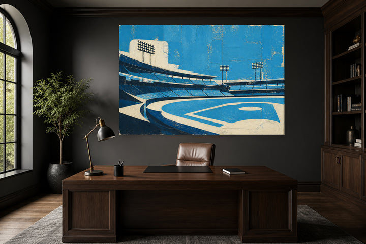 Dodgers 1957 – interior view 1
