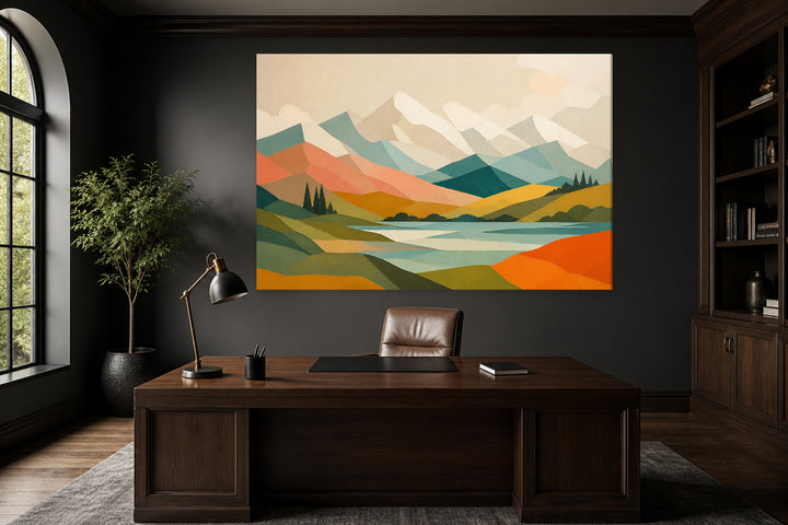 Meeting between spaces — Edition 21 – interior view 1