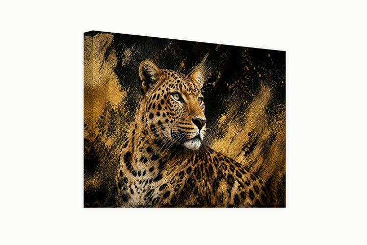 The leopard – front view