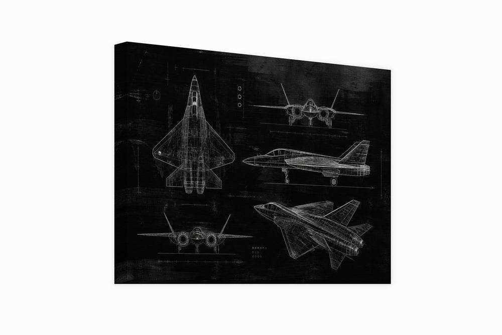 Technical plane – front view