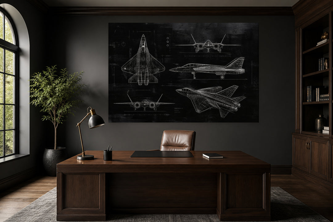 Technical plane – interior view 1