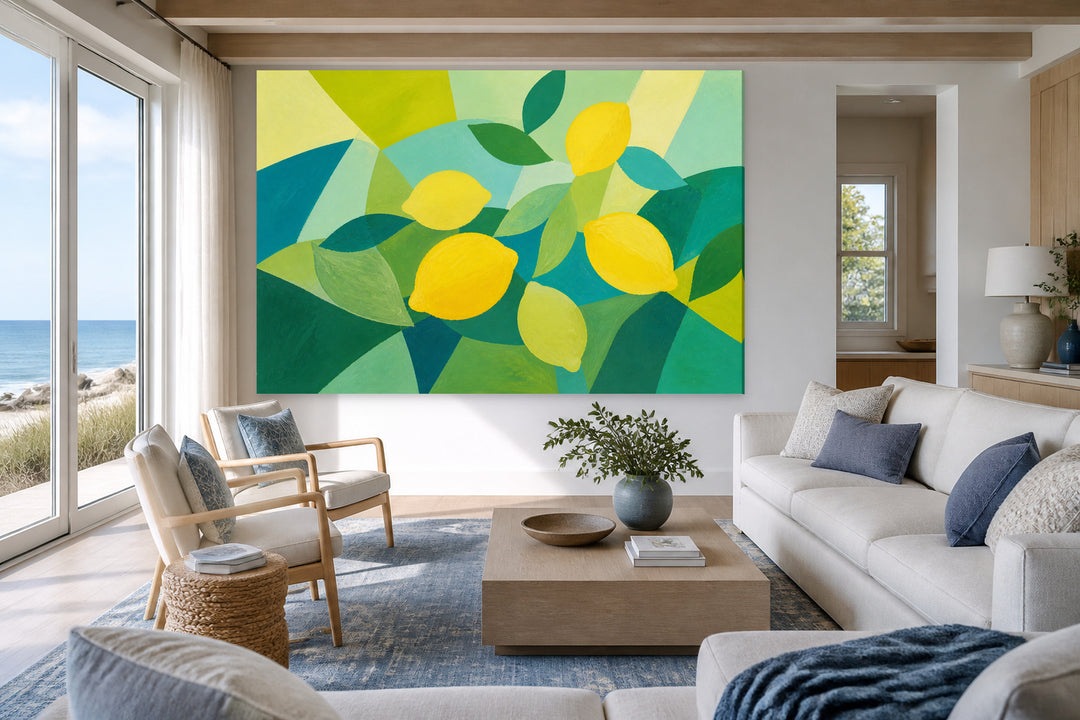 Abstract lemons – interior view 3