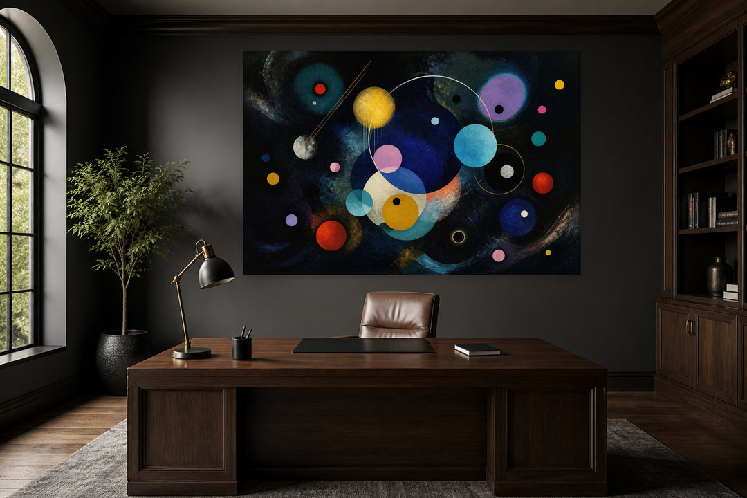 Some circles - Vassily Kandinsky – interior view 1