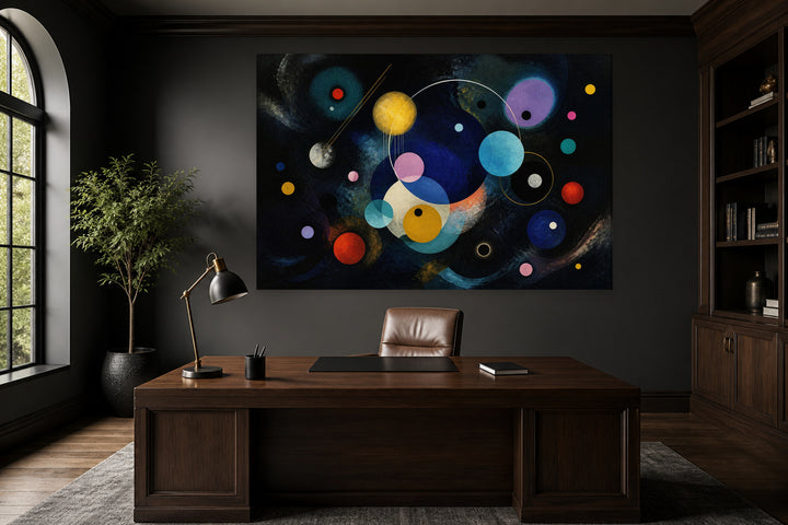 Some circles - Vassily Kandinsky – interior view 1