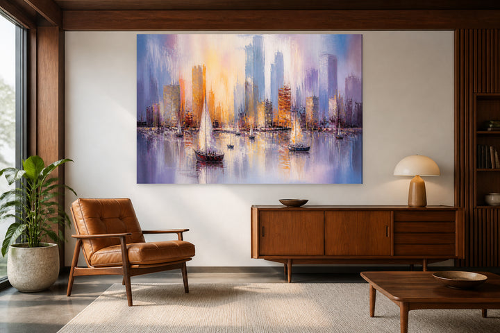 Sail boats in New York – interior view 2