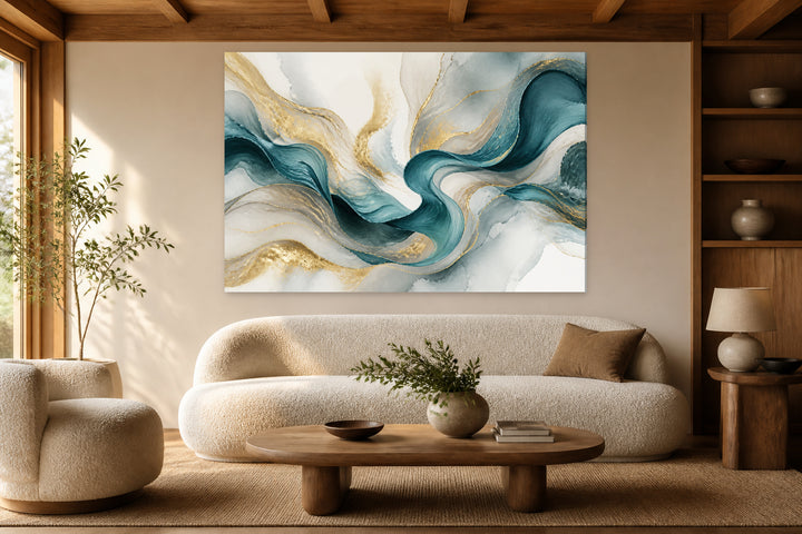 Nordic abstract 3 pieces set – interior view 1