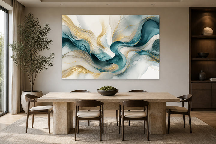Nordic abstract 3 pieces set – interior view 2