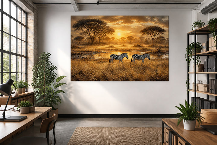 Zebre in Africa – interior view 3