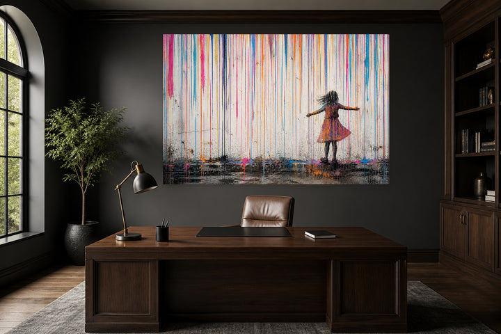 Rainbow rain – interior view 1