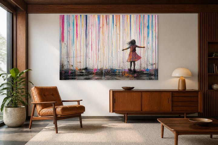 Rainbow rain – interior view 2