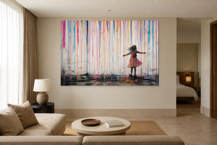 Rainbow rain – interior view 3