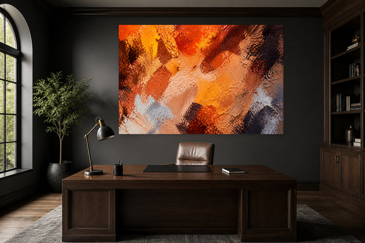 Orange shadow design – interior view 1