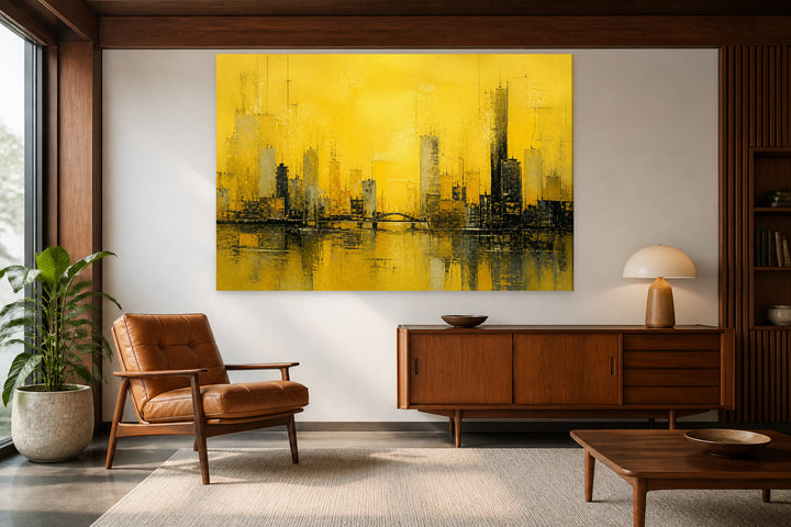 City in yellow – interior view 2