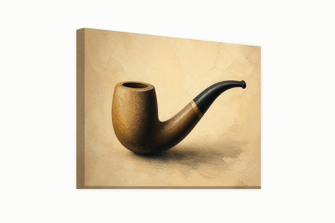 Ceci n'est pas UNE pipe – front view