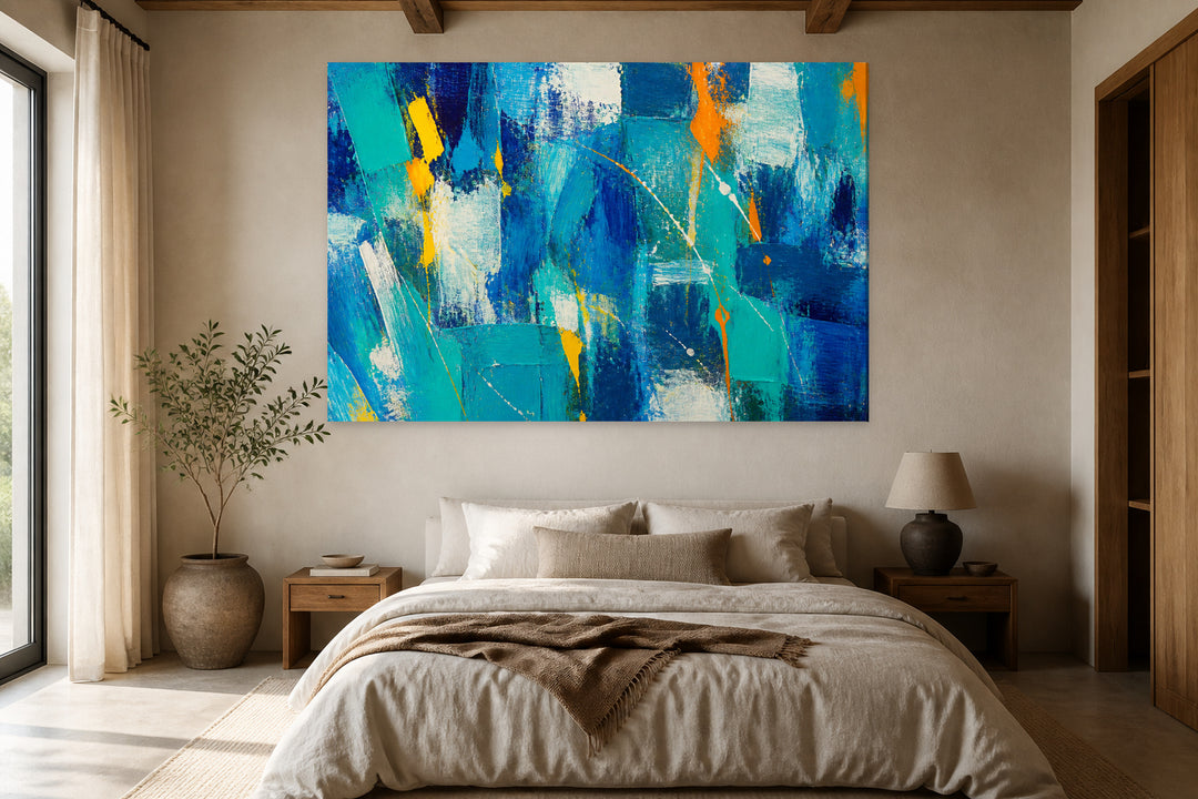 Abstract blue — Edition 1 – interior view 2