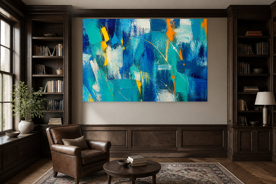 Abstract blue — Edition 1 – interior view 3