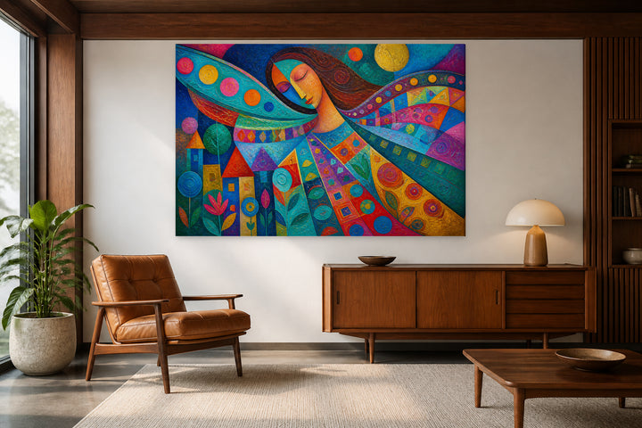 Colored angel – interior view 2