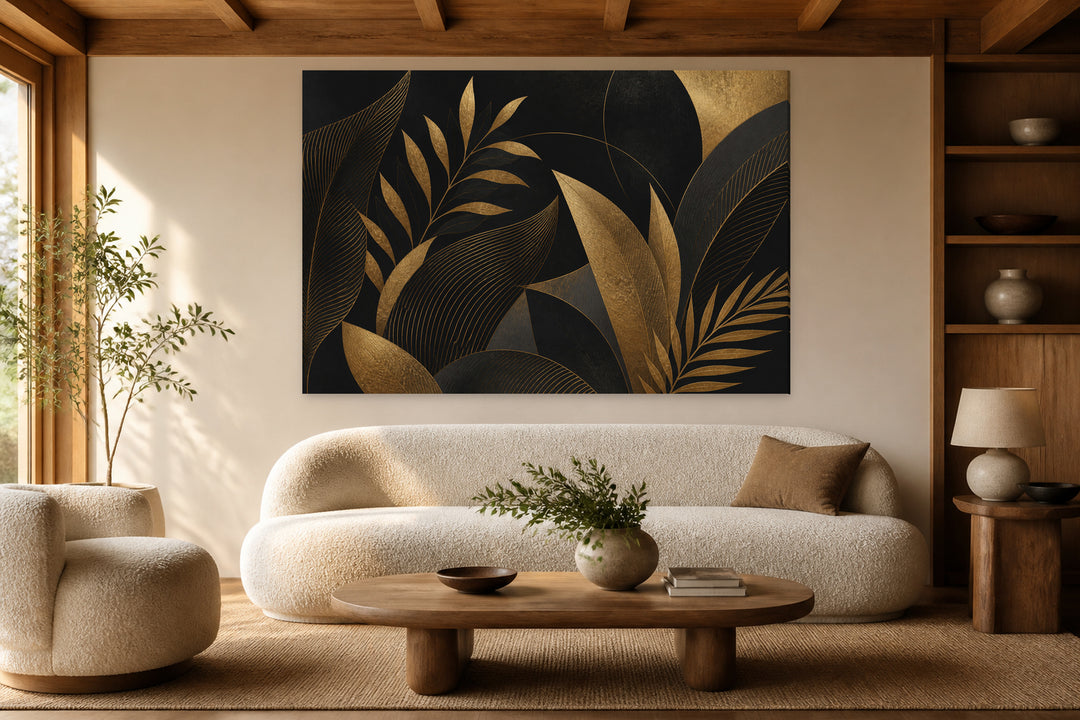 Neutral Black Wall – interior view 1