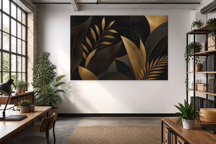 Neutral Black Wall – interior view 3