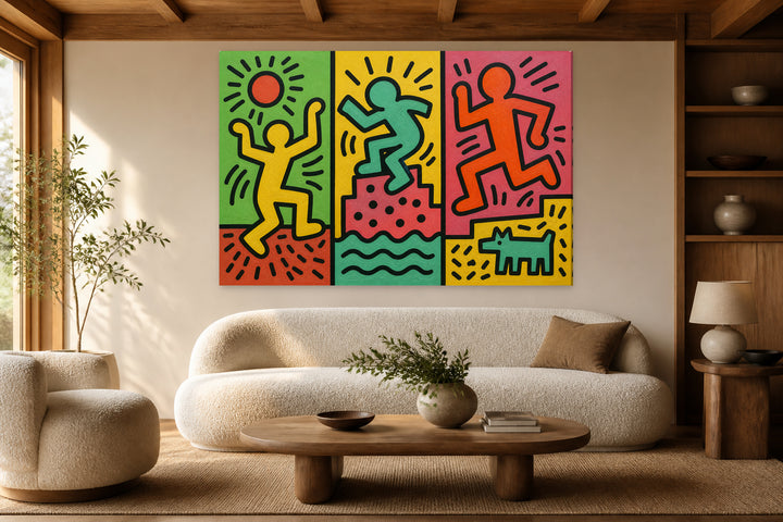 Set Keith Haring Dusseldorf - 3 pieces – interior view 1