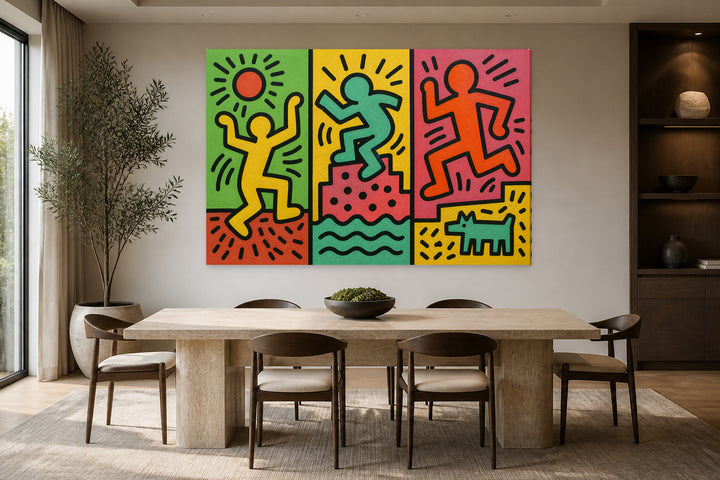 Set Keith Haring Dusseldorf - 3 pieces – interior view 2