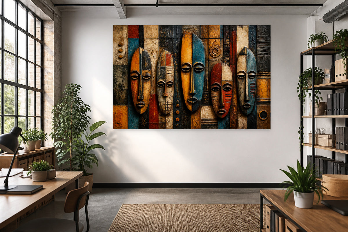 African masks