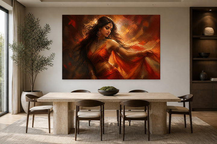 Indian woman – interior view 2