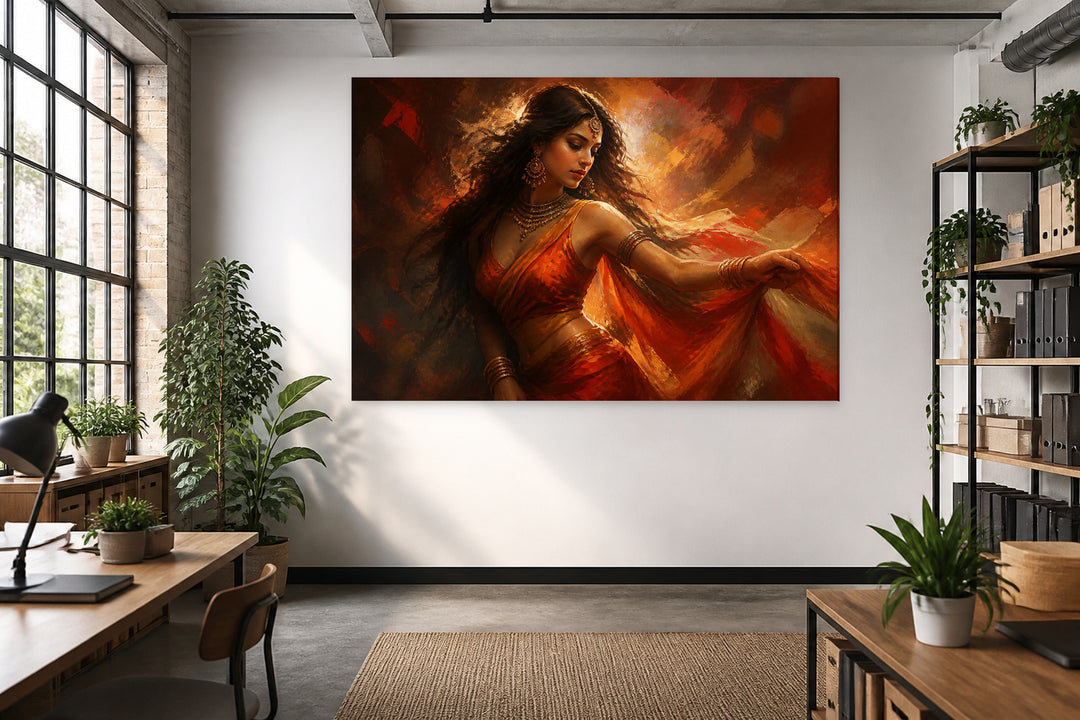 Indian woman – interior view 3