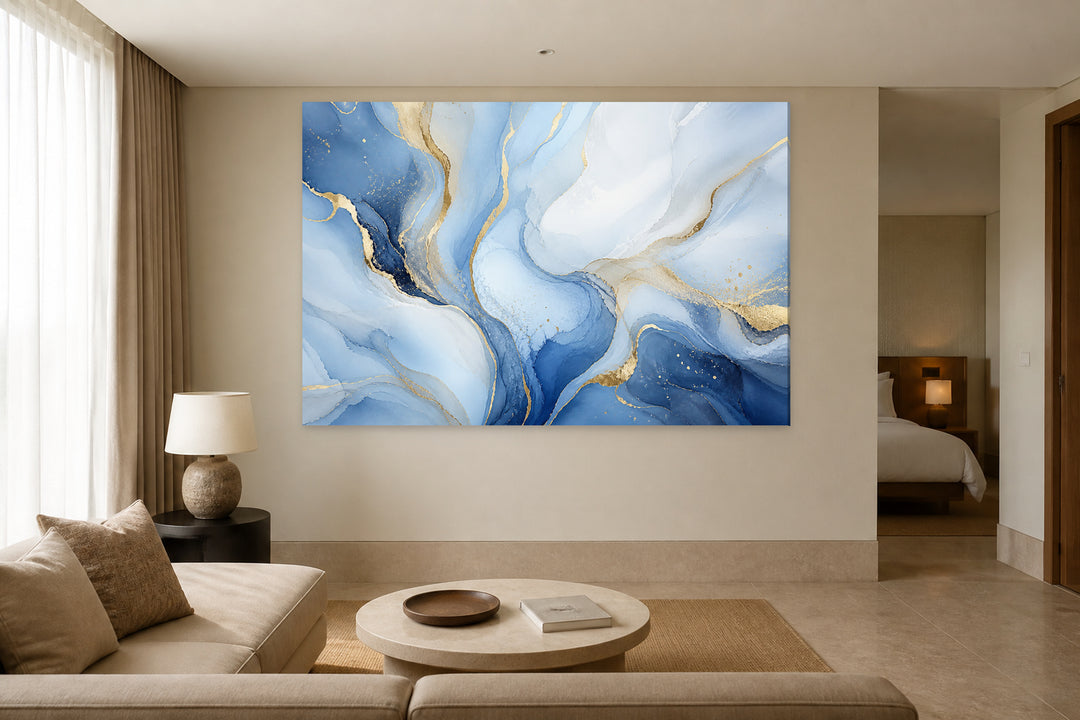 Golden triptych - 3 pieces set – interior view 2