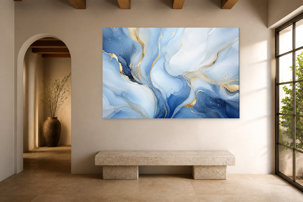Golden triptych - 3 pieces set