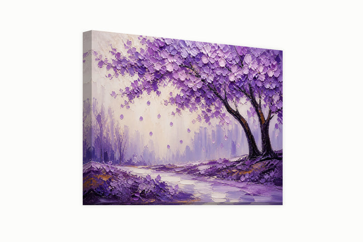 Jacaranda purple tree – front view