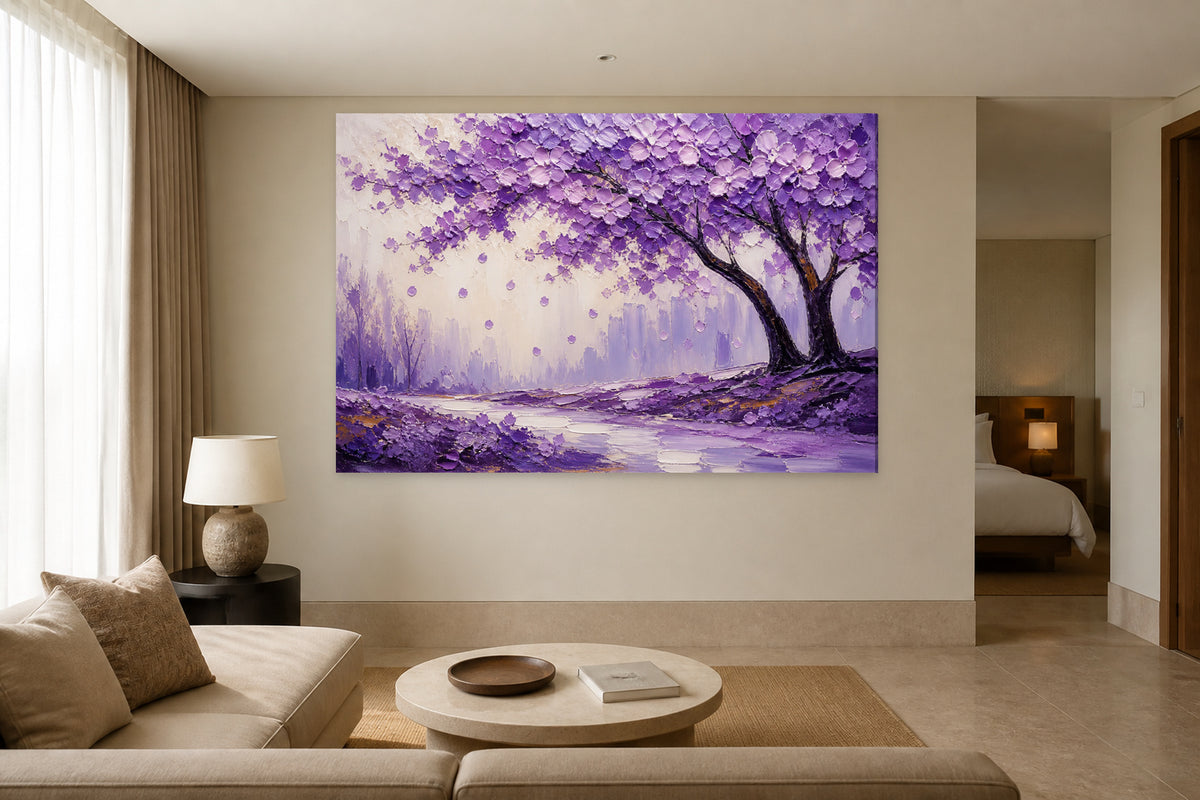Jacaranda purple tree