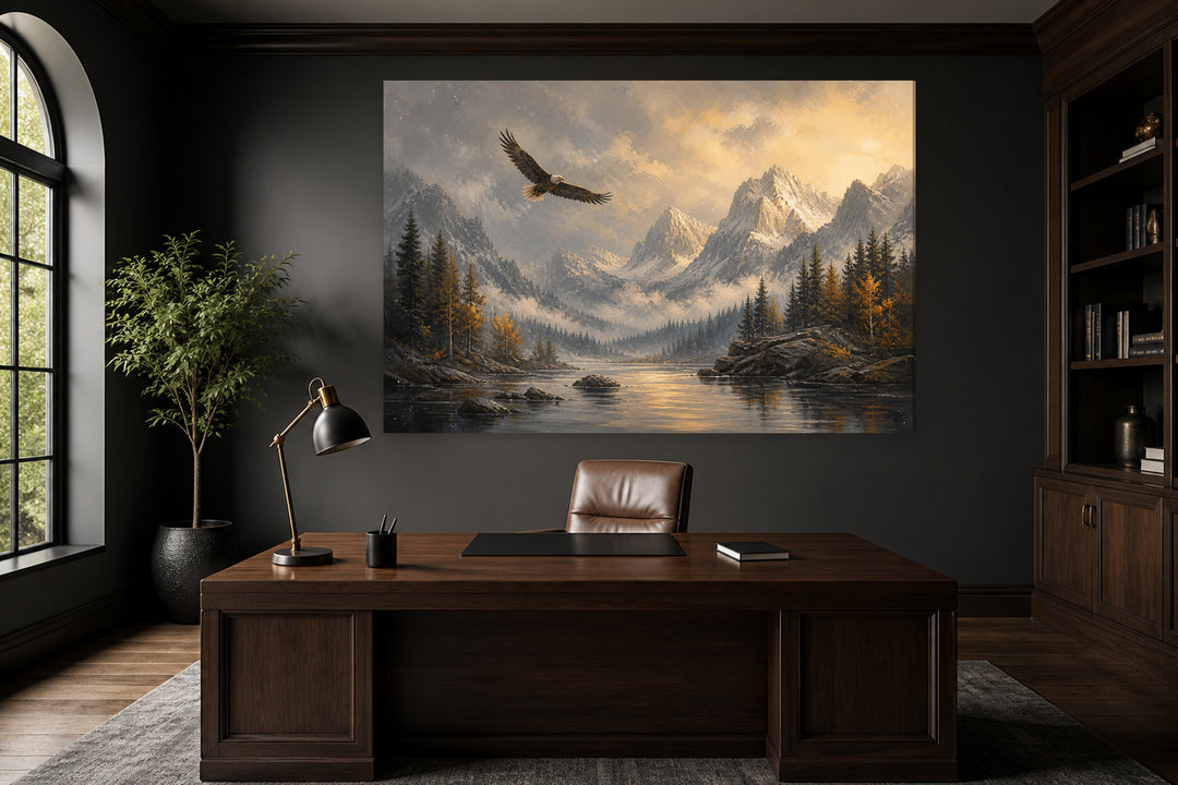 Eagle in the mountains – interior view 1
