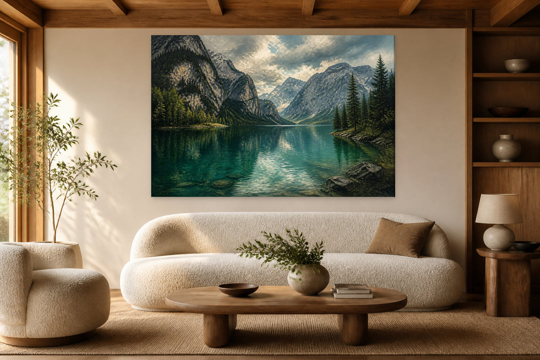 Braies lake – interior view 1