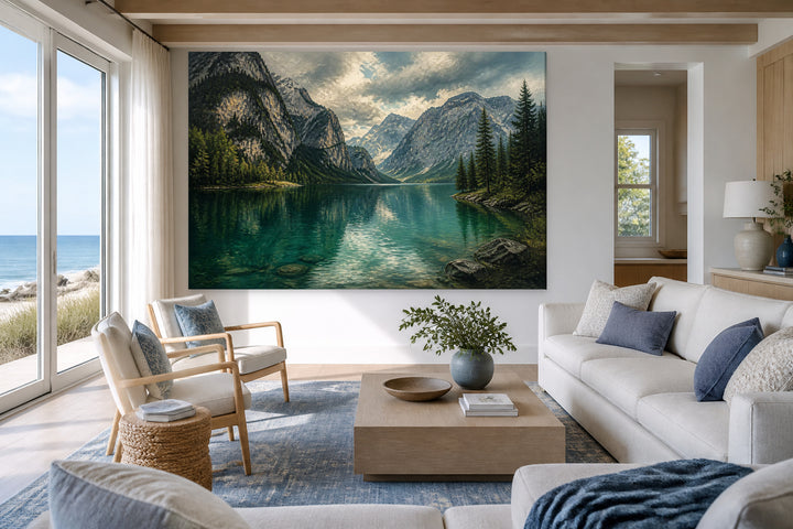 Braies lake – interior view 3