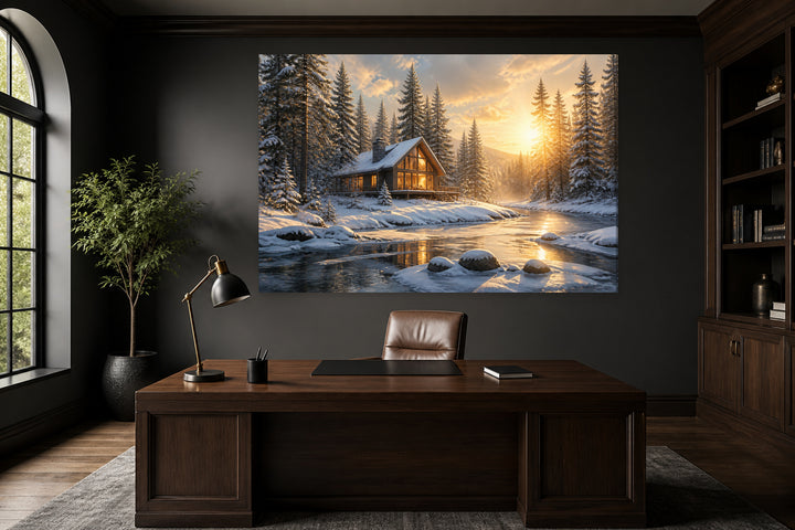 House in the woods – interior view 1