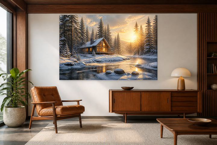 House in the woods – interior view 2