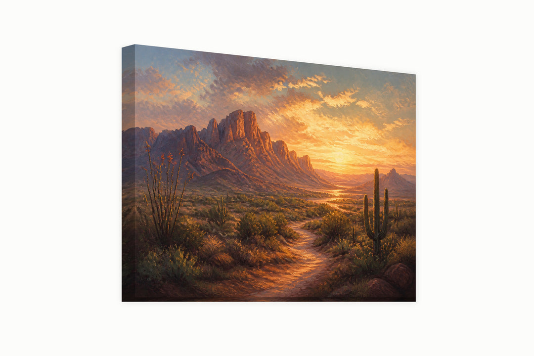 Window on the desert – front view