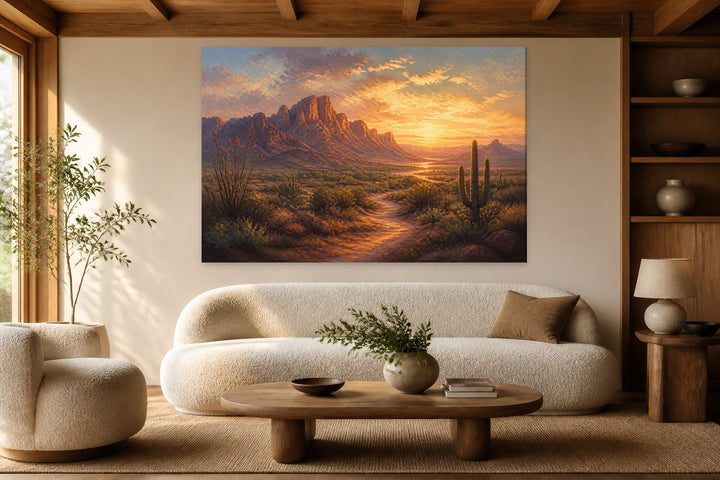 Window on the desert – interior view 1