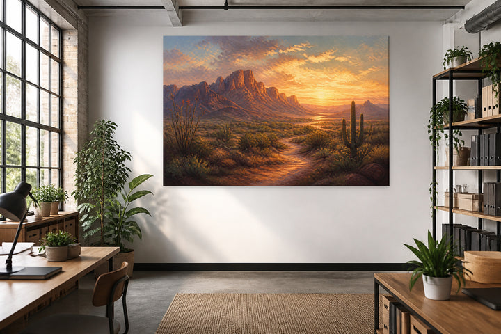 Window on the desert – interior view 3