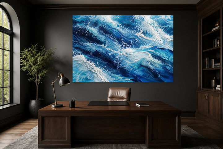 Deep blue ocean – interior view 1