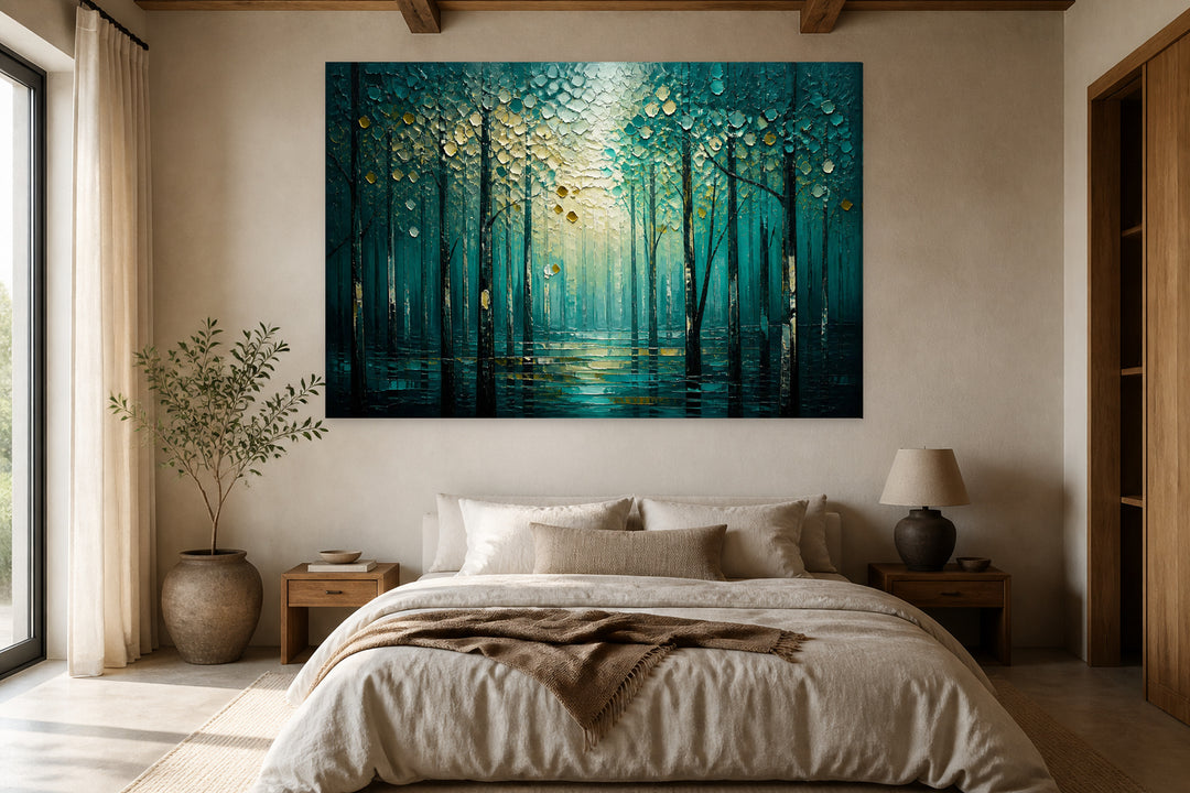Forest on canvas – interior view 2