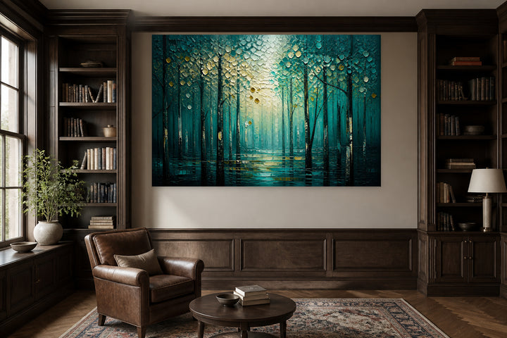Forest on canvas – interior view 3
