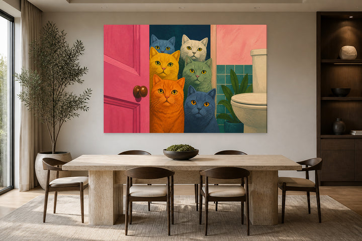 Pooping kittens – interior view 2