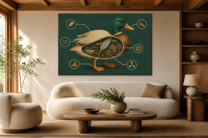 Anatomy of a Duck – interior view 1