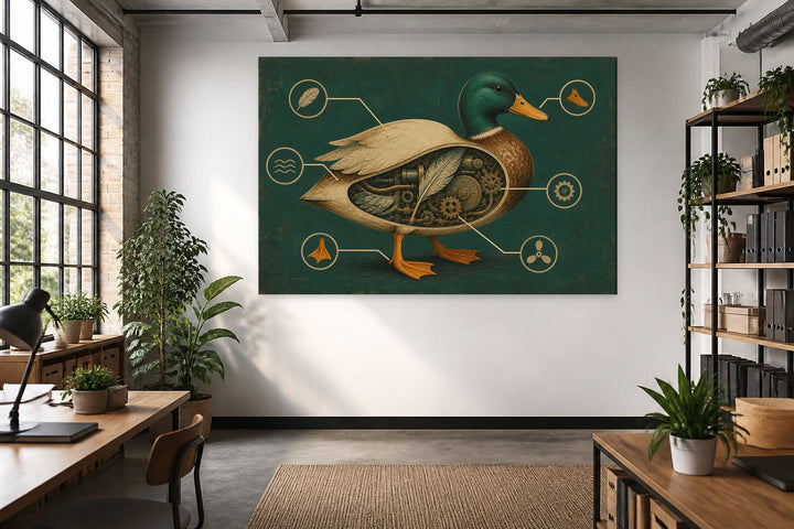 Anatomy of a Duck – interior view 3