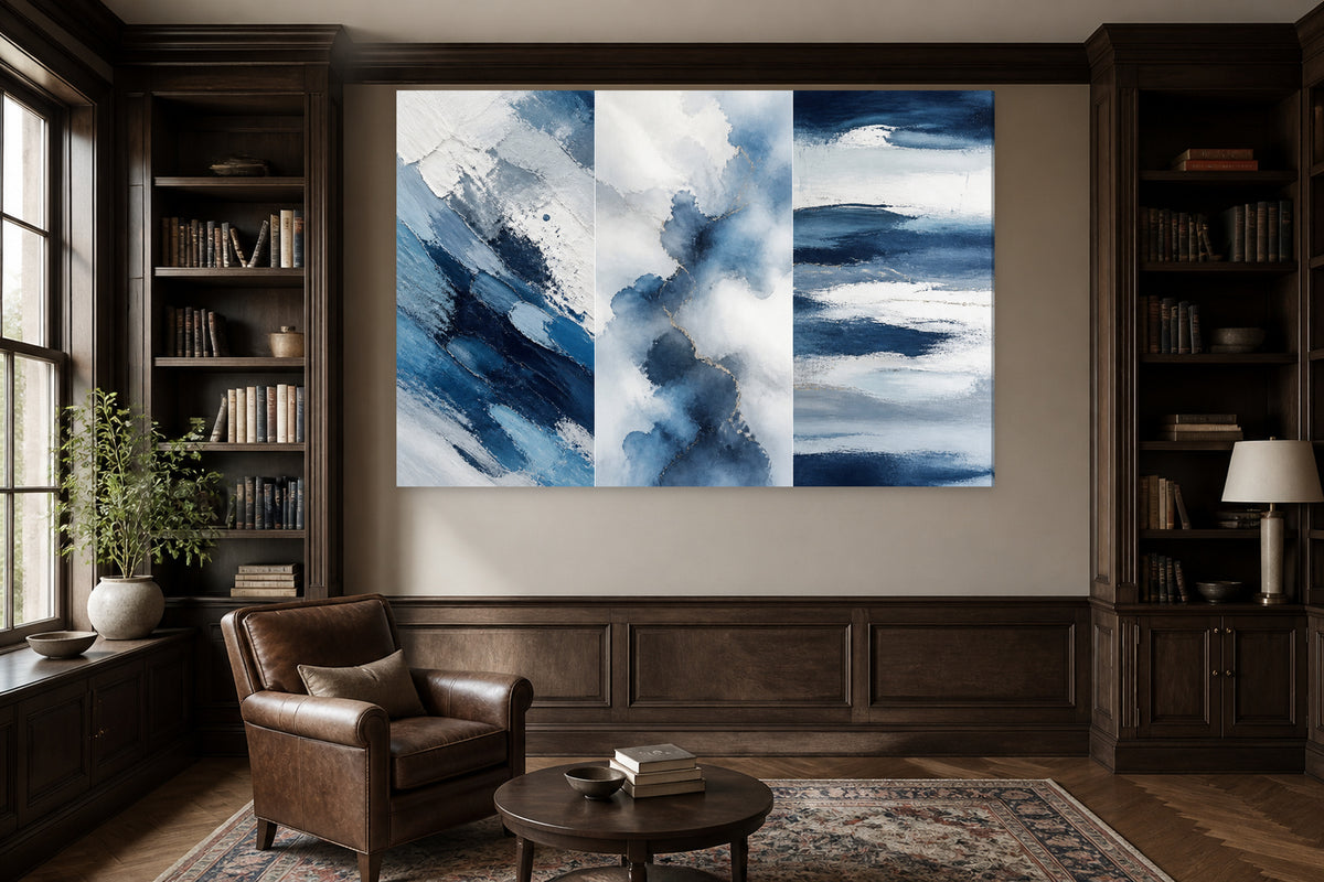 Blue Symphony - 3 Pieces Set