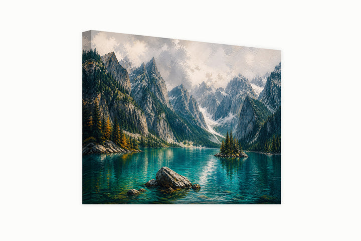 Navigating between the peaks – front view