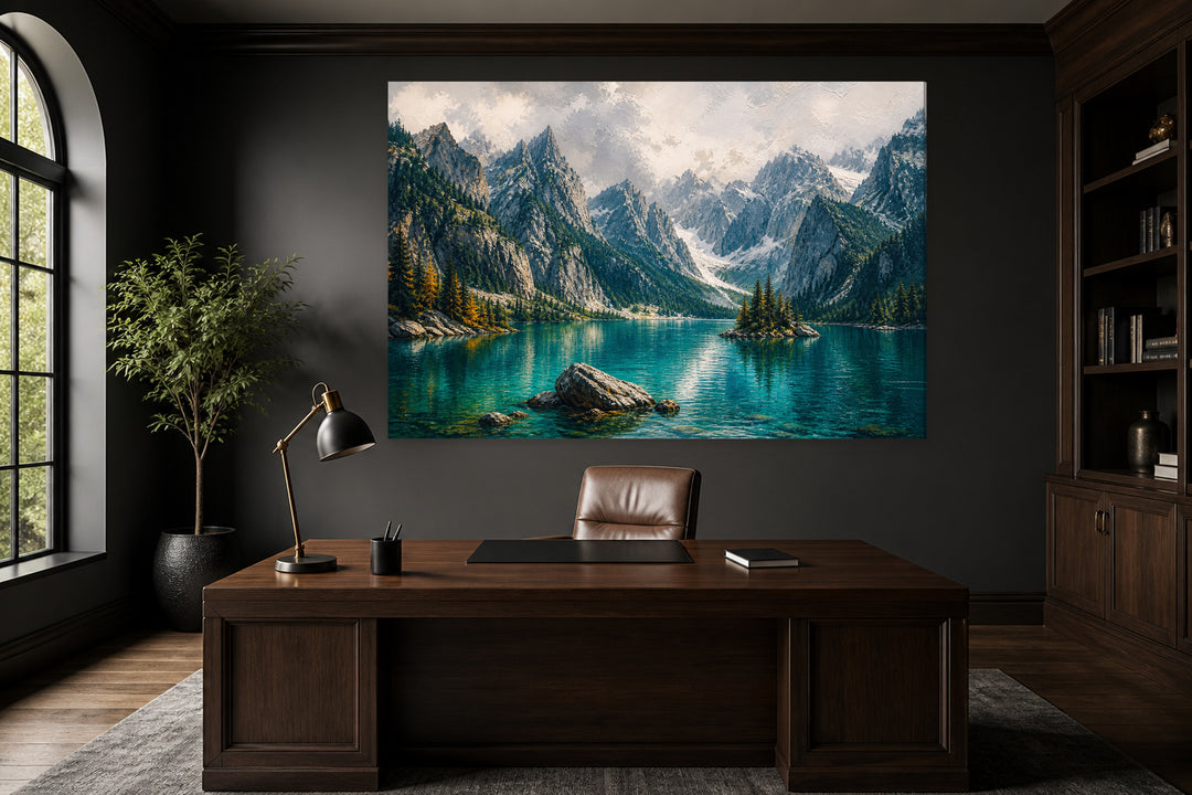 Navigating between the peaks – interior view 1